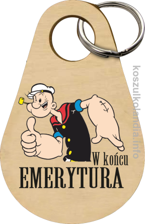 POPEYE OK w Końcu emerytura - brelok