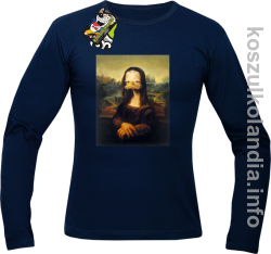 MonaLisa Mother Ducker - Longsleeve męski granatowy 