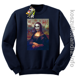 MonaLisa HelloJocker - Bluza standard bez kaptura granatowa 