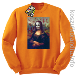MonaLisa HelloJocker - Bluza standard bez kaptura pomarańczowa 