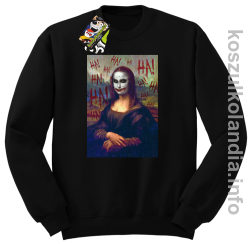 MonaLisa HelloJocker - Bluza standard bez kaptura czarna 