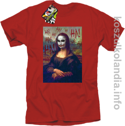 MonaLisa HelloJocker - Koszulka męska czerwona 
