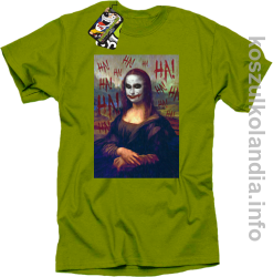 MonaLisa HelloJocker - Koszulka męska kiwi