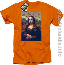 MonaLisa HelloJocker - Koszulka męska pomarańczowa 
