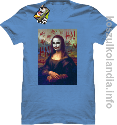 MonaLisa HelloJocker - Koszulka męska niebieska 
