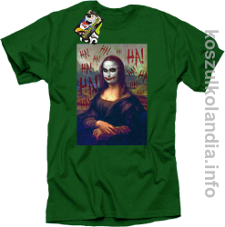 MonaLisa HelloJocker - Koszulka męska zielona 