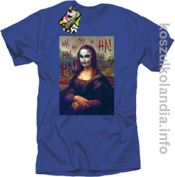 MonaLisa HelloJocker - Koszulka męska niebieska 