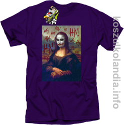 MonaLisa HelloJocker - Koszulka męska fioletowa 