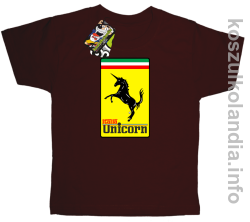 Unicorn Italia Parody Ferrari - koszulka dziecięca 6