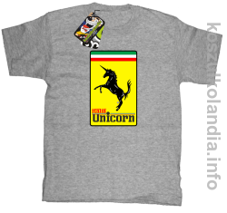 Unicorn Italia Parody Ferrari - koszulka dziecięca 8