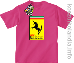 Unicorn Italia Parody Ferrari - koszulka dziecięca 10