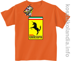 Unicorn Italia Parody Ferrari - koszulka dziecięca 12