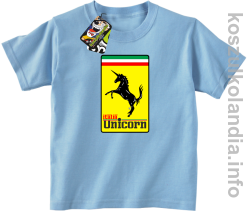 Unicorn Italia Parody Ferrari - koszulka dziecięca 13