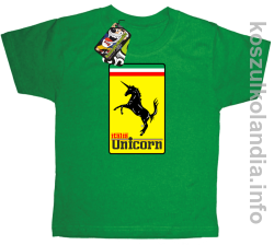 Unicorn Italia Parody Ferrari - koszulka dziecięca 14