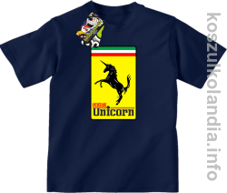 Unicorn Italia Parody Ferrari - koszulka dziecięca 15