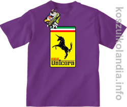 Unicorn Italia Parody Ferrari - koszulka dziecięca 16