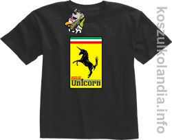 Unicorn Italia Parody Ferrari - koszulka dziecięca 4