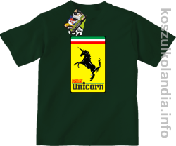 Unicorn Italia Parody Ferrari - koszulka dziecięca 5