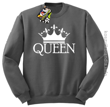 QUEEN Crown Style -  bluza bez kaptura