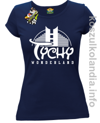 TYCHY Wonderland - Koszulki damskie - granatowa