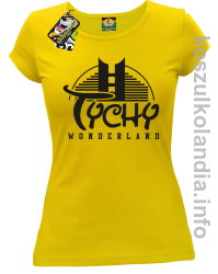 TYCHY Wonderland - Koszulki damskie - żółta