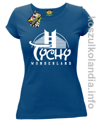 TYCHY Wonderland - Koszulki damskie - niebieska