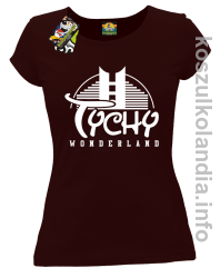 TYCHY Wonderland - Koszulki damskie - brązowa