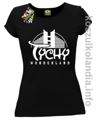 TYCHY Wonderland - Koszulki damskie - czarna