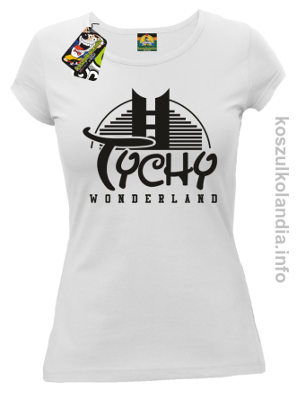 TYCHY Wonderland - Koszulki damskie - biała