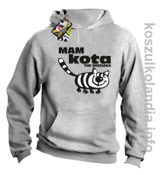 Mam kota the beściaka - Bluza z kapturem - melanż