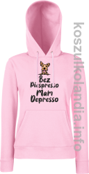 Bez piespresso Mam Depresso jasno różowa