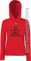 Bez piespresso Mam Depresso czerwona