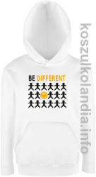 Be Different - bluza z kaptura dziecięca - biała