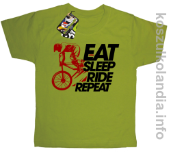 EAT SLEEP Ride Repeat kiwi