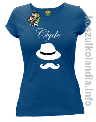 Clyde Retro - koszulka damska - niebieska