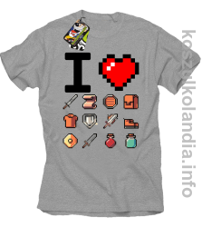 I love old games Treasures  - koszulka męska -14