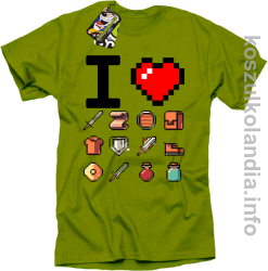 I love old games Treasures  - koszulka męska -15