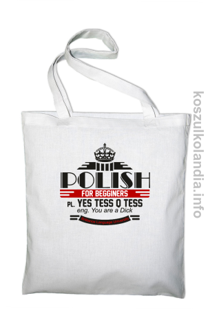 Polish for begginers Yes Tess Q Tess - Torba EKO 