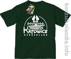 Katowice Wonderland - koszulka dziecięca - butelkowa