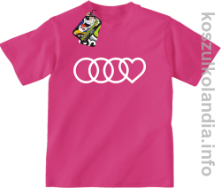 Audi LOVE różowy