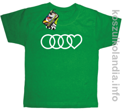 Audi LOVE zielony