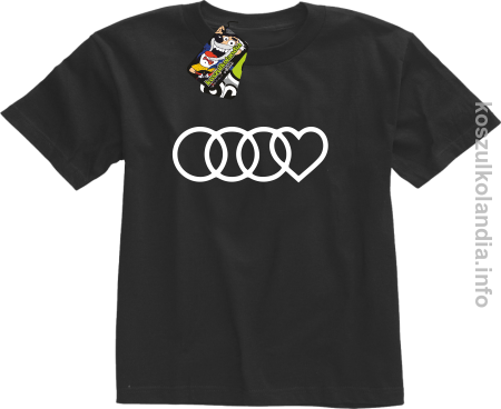 Audi LOVE - koszulka dziecięca
