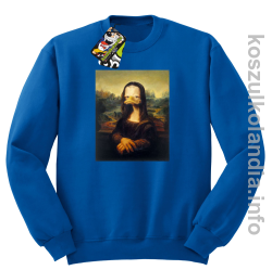 MonaLisa Mother Ducker - Bluza męska standard niebieska 