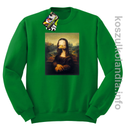 MonaLisa Mother Ducker - Bluza męska standard zielona 