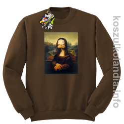 MonaLisa Mother Ducker - Bluza męska standard brązowa 