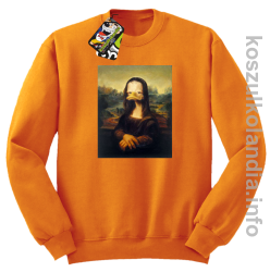 MonaLisa Mother Ducker - Bluza męska standard pomarańczowa 