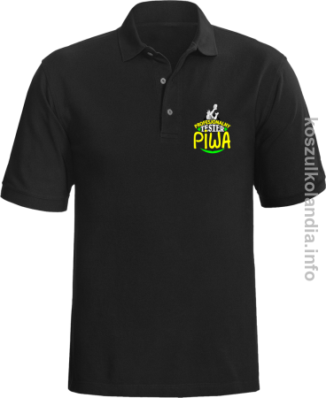 Profesjonalny Tester Piwa - koszulka męska Polo