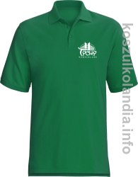 TYCHY Wonderland - Koszulka POLO męska - zielona