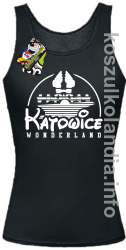 Katowice Wonderland - top damski - czarny