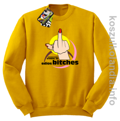 International Symbol of Adios Bitches - Bluza męska standard bez kaptura żółta 